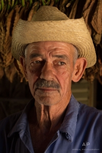 Lifestyle Portrait Photography - Cuban Tobacco Farmer